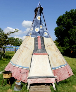 One of their Tipis for rent