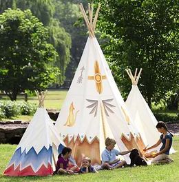 Three Children's Play Tipis