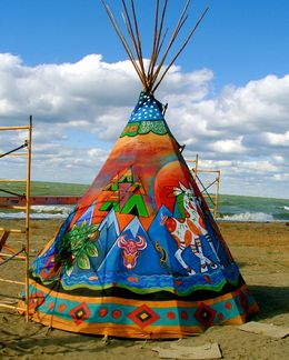 Painted Tipi